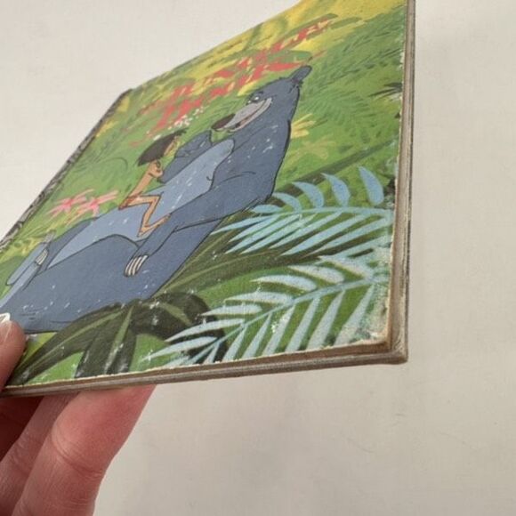 Vintage 1967 Little Golden Book Walt Disney THE JUNGLE BOOK - Picture 8 of 10